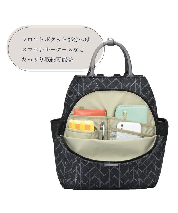 ACE BAGS & LUGGAGE Kanana project KM-2 リュックサック A4サイズ 13L 68714 カナナ カナナプロジェクト ブラック