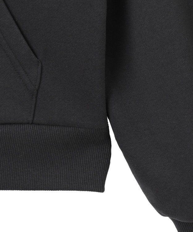 WEGO 【裏起毛/セットアップ対応】グラフィック裏起毛ZIPビッグパーカー グレー