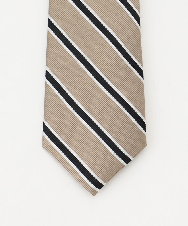 J.PRESS MEN オーセンティック / レジメンタル ネクタイ ベージュ系2