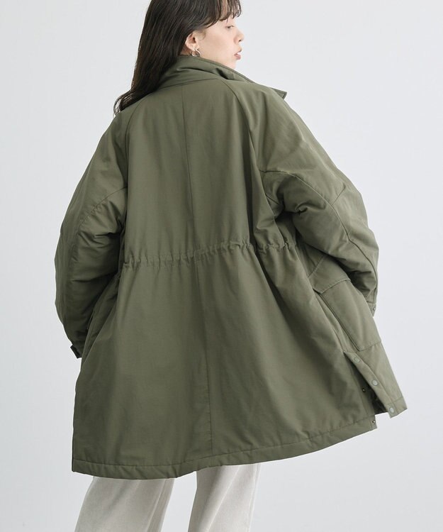 AMERICAN HOLIC 軽ポカ撥水加工オーバーサイズコート Khaki