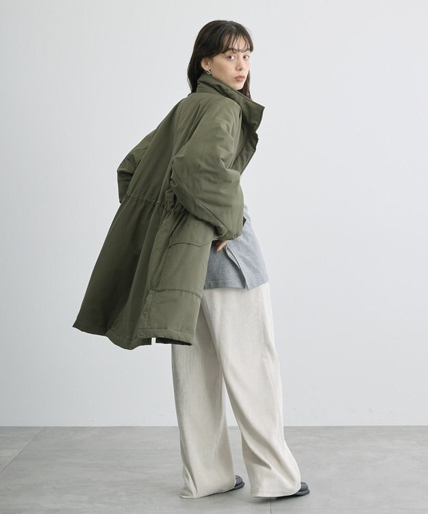 AMERICAN HOLIC 軽ポカ撥水加工オーバーサイズコート Khaki