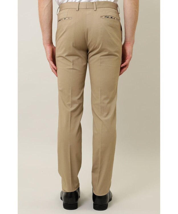 DAKS コットンストレッチチノパンツ キャメル