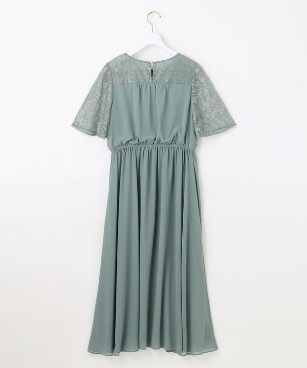 ANY SIS 【Lily Calin】ラッフルディテール ドレス ミントグリーン