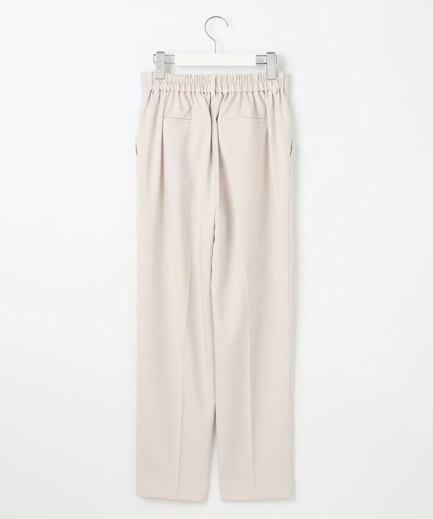 Feroux 【洗える】マリンテーパードパンツ アイボリー系