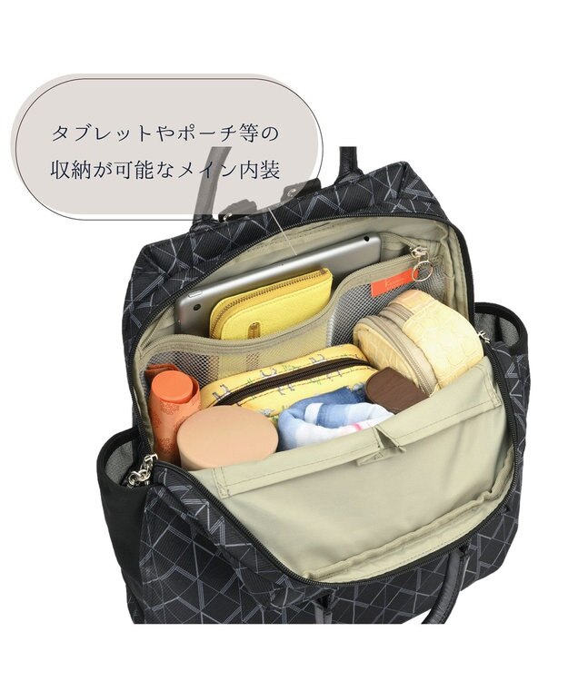 ACE BAGS & LUGGAGE Kanana project KM-2 リュックサック A4サイズ 13L 68714 カナナ カナナプロジェクト ブラック
