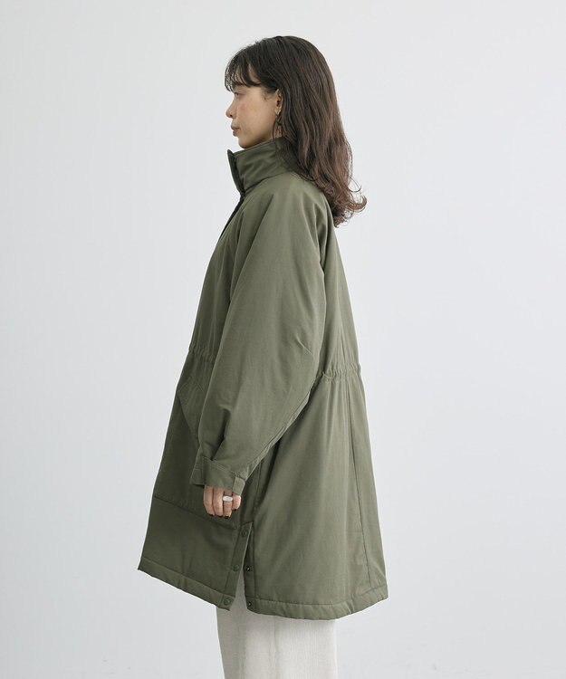 AMERICAN HOLIC 軽ポカ撥水加工オーバーサイズコート Khaki