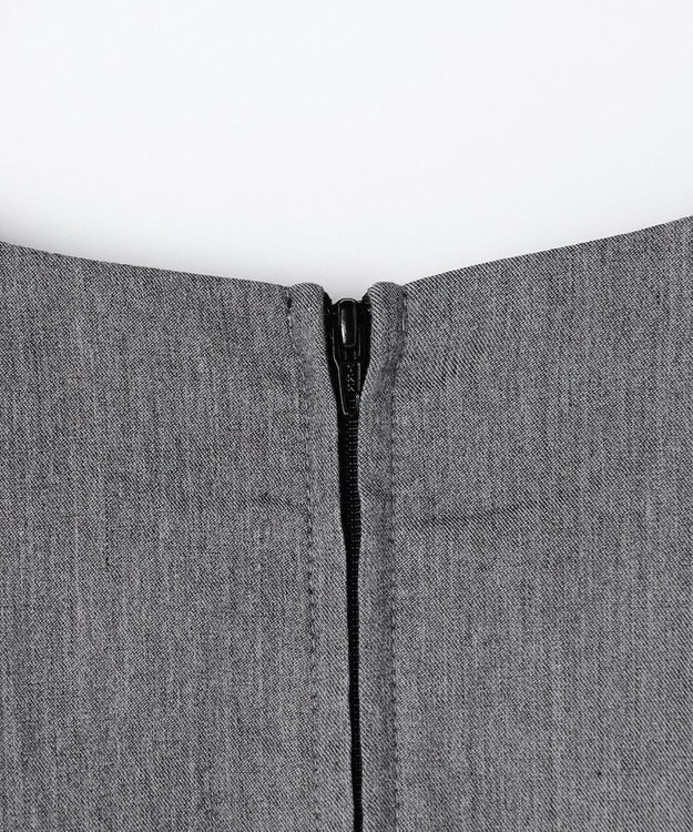 組曲 KIDS 【150-160㎝】ノワールドット ドレス グレー