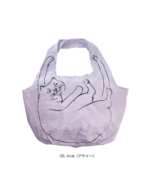 ROOTOTE 3543【ルートート】EU.ルーショッパー.ブラサガリネコ-B 05：アサイー