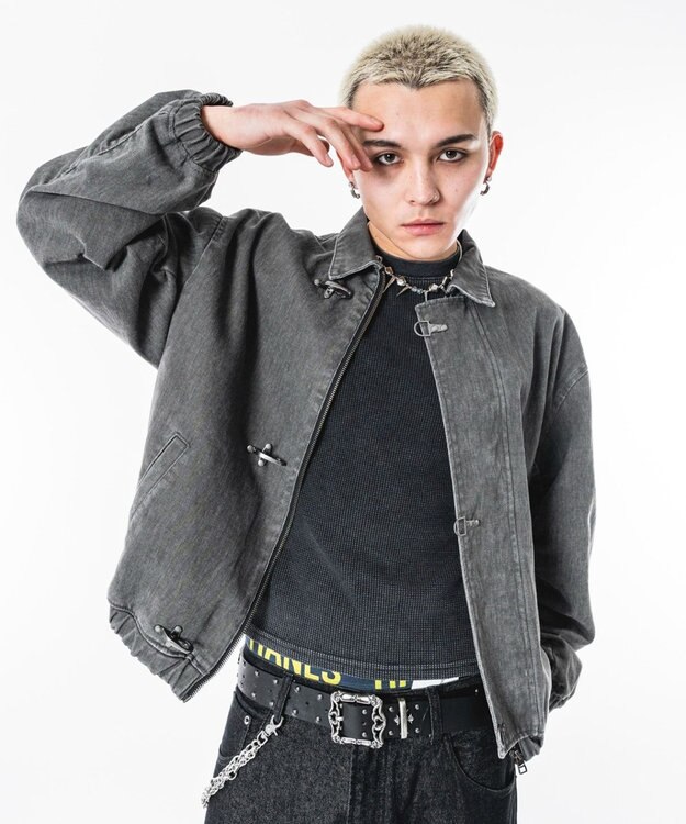 WEGO 【ユニセックス着用ITEM】ファイヤーマンジャケット グレー