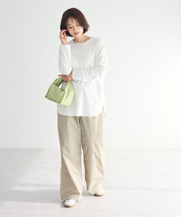 CRAFT STANDARD BOUTIQUE クルーネックロンTee Off White