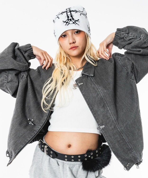 WEGO 【ユニセックス着用ITEM】ファイヤーマンジャケット グレー