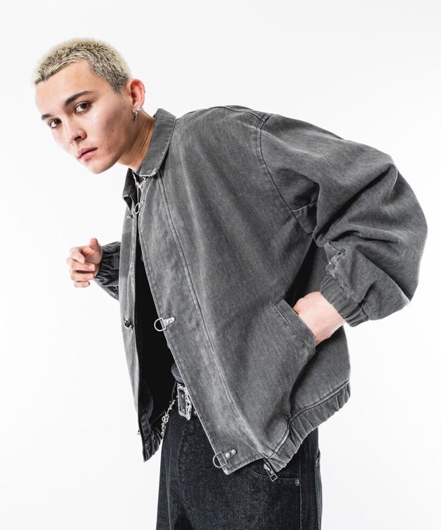 WEGO 【ユニセックス着用ITEM】ファイヤーマンジャケット グレー