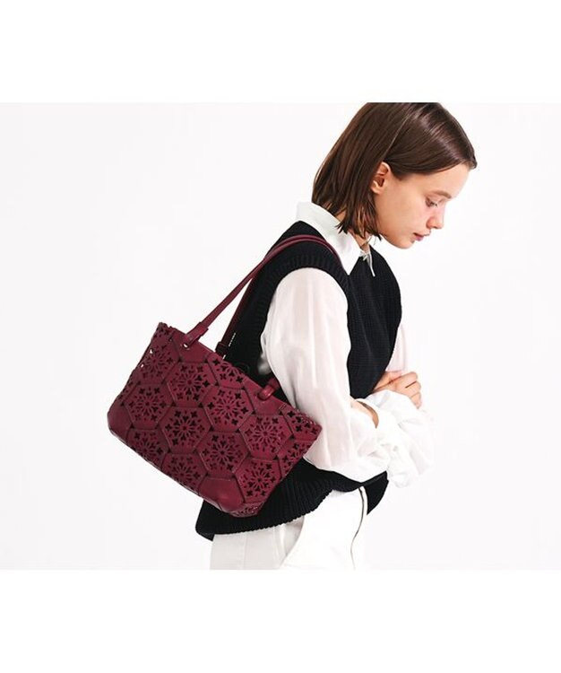 genten カレイド トートバッグ ワイン