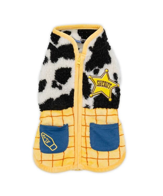 PET PARADISE ディズニー トイ・ストーリー ウッディ ジップベスト 小型犬 イエロー