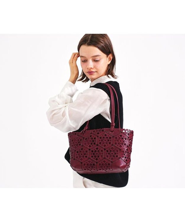 genten カレイド トートバッグ ワイン