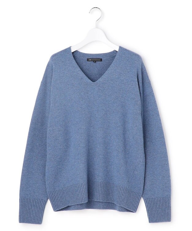23区 【見上愛さんコラボカラー/VERY掲載】カシミヤブレンド Vネック ニット [見上愛さんコラボカラー]ブルーグレー系