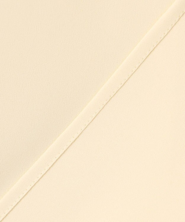 ANY SIS バンドカラーフロントタック ブラウス ライトイエロー