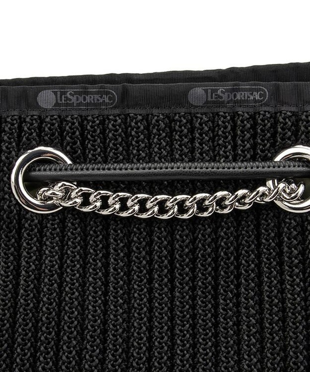 LeSportsac CHAIN CROCHET MED BUCKET/ブラッククロシェ ブラッククロシェ