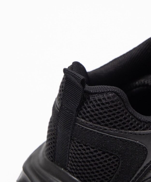 WEGO メッシュコンビ厚底スニーカー ブラック