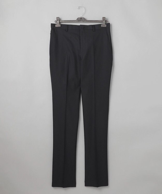 GOTAIRIKU 仕事で着られる綿パン【吸水速乾/ストレッチ/折り目加工】クールマックスコットンパンツ_ノータック（25年モデル） ブラック/新色