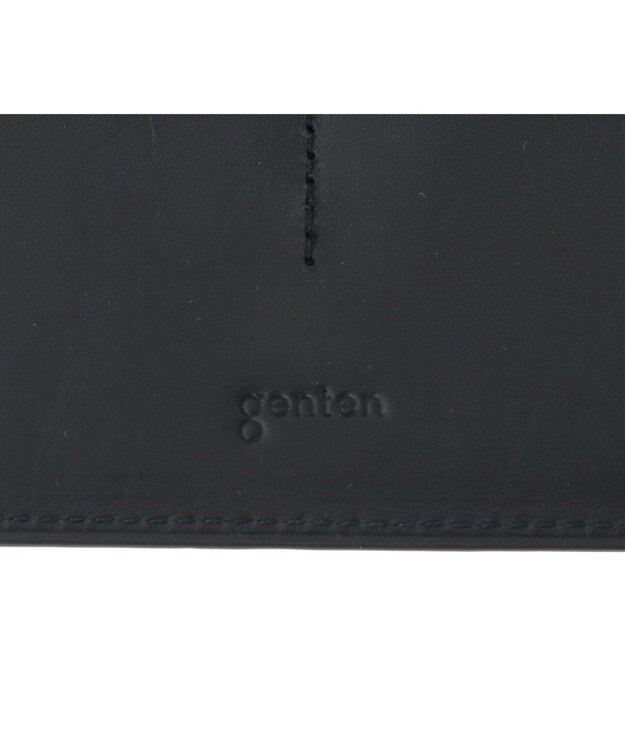 genten スクエアウォレット ラクダ革長財布 チャ