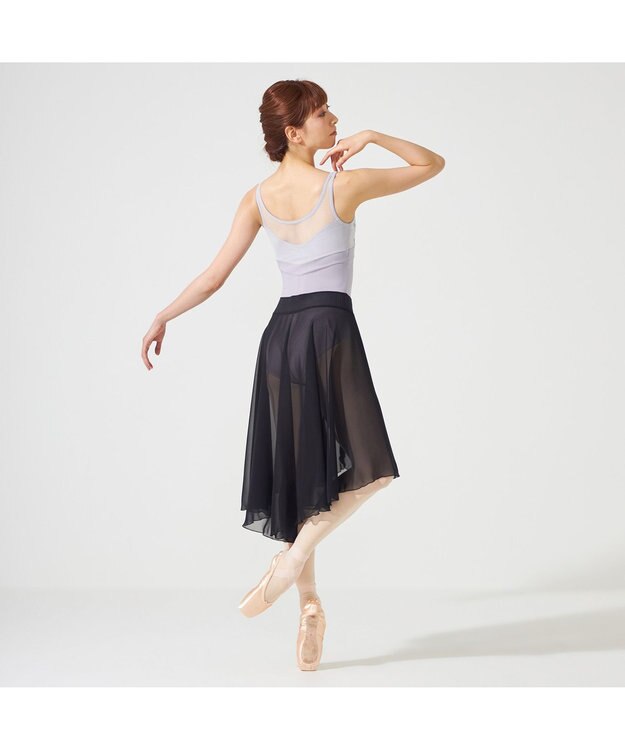 Chacott リハーサルスカート ブラック