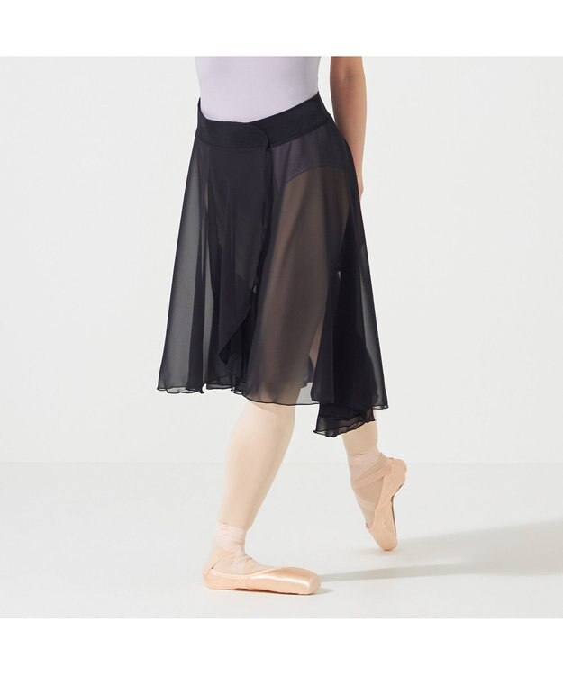Chacott リハーサルスカート ブラック