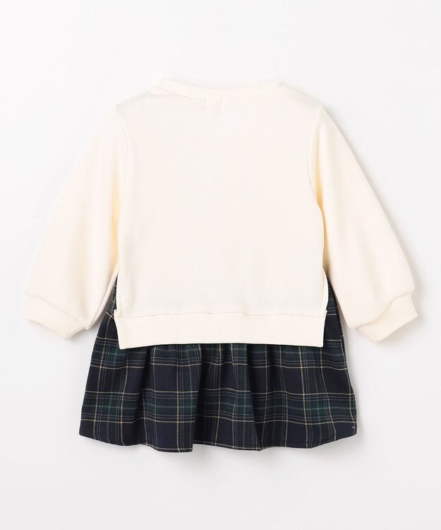 組曲 KIDS 【90-100㎝】 ホリデー トレーナー エクリュ