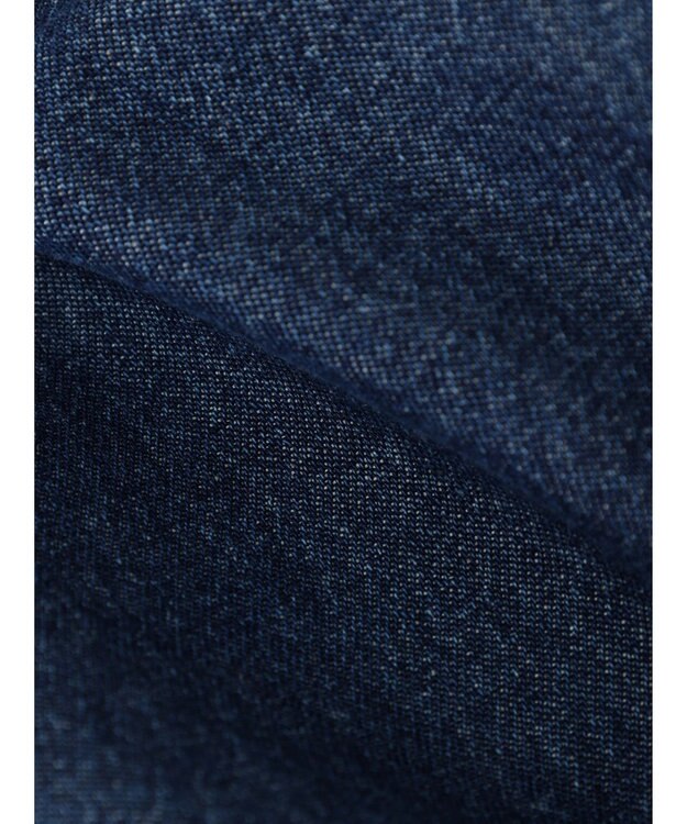 Green Parks ストレートタックデニムパンツ Blue