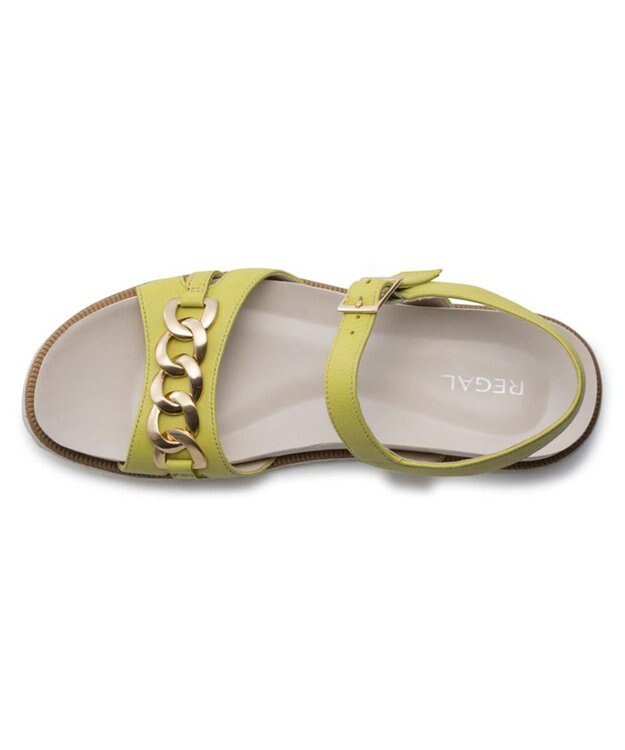 REGAL FOOT COMMUNITY 【リーガルレディース】F45R フットベッドサンダル サンダル グリーン