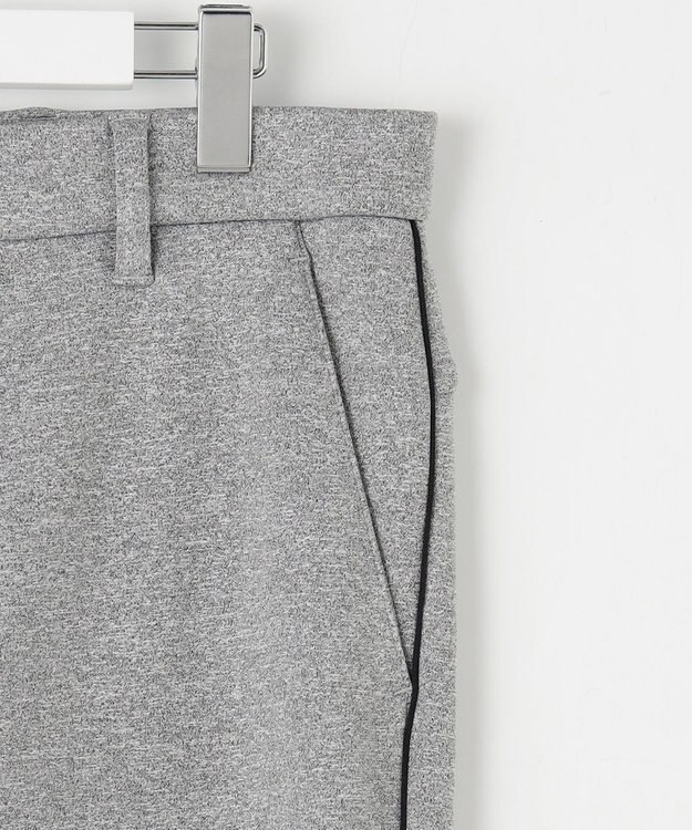 23区GOLF 【MEN】【ストレッチ】ボンディング ジャージー ライトグレー系