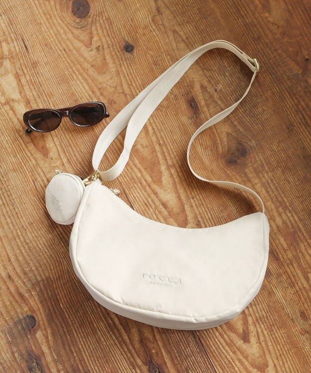 TOCCA MEMORY OF MOON POCHETTE ナイロンポシェット【WEB＆一部店舗限定・環境にやさしい素材】 アイボリー系