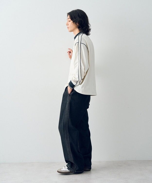 CRAFT STANDARD BOUTIQUE UVカット/イージーケア/ゲームシャツ-C Off White