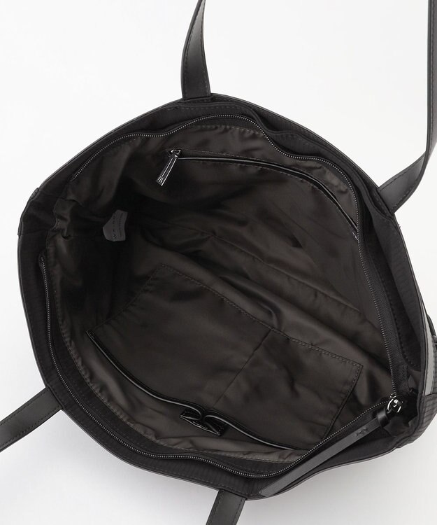 Y'SACCS コーデュロイライクナイロントート ブラック