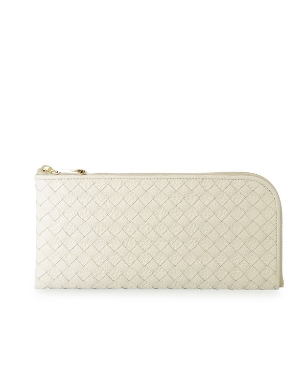 IBIZA マノ　L字ファスナー長財布 アイボリー