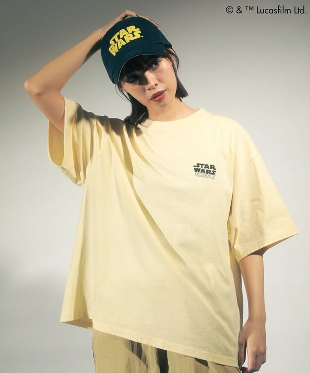 Green Parks ＳＴＡＲ　ＷＡＲＳ／グラフィック半袖ＢＩＧＴＥＥ Cream
