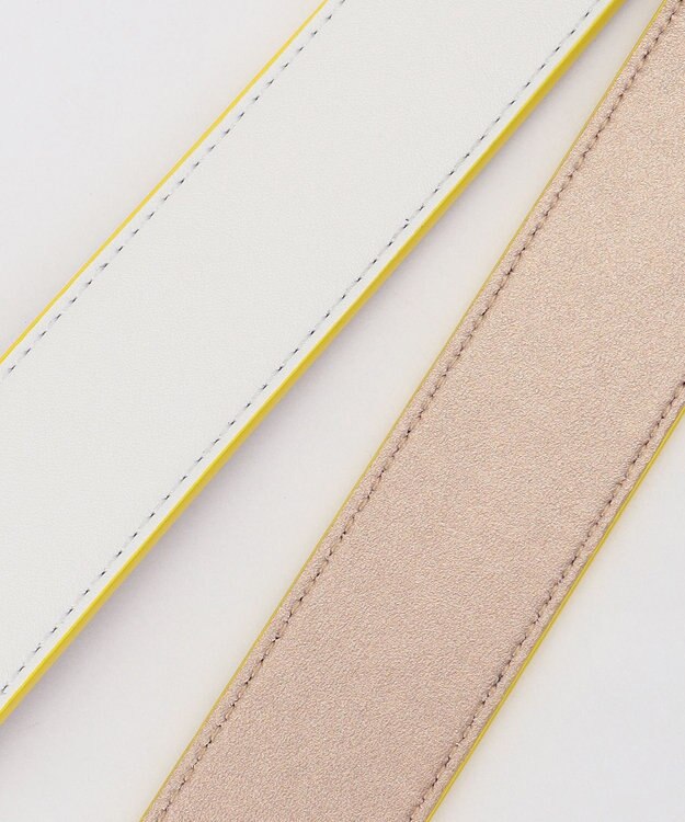 23区GOLF 【WOMEN】リバーシブルベルト ホワイト系