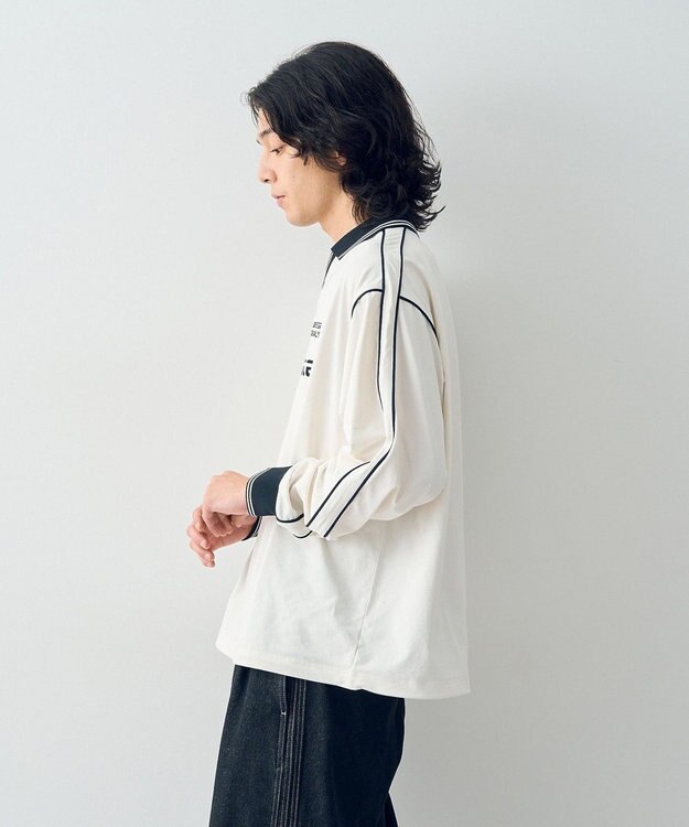 CRAFT STANDARD BOUTIQUE UVカット/イージーケア/ゲームシャツ-C Off White