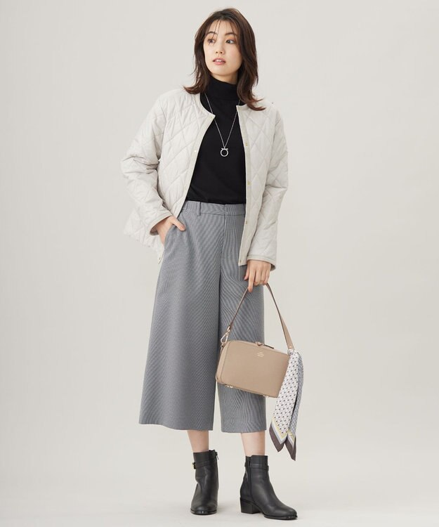 J.PRESS LADIES サークルトップ ワントップ ネックレス シルバー系