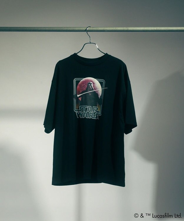 Green Parks ＳＴＡＲ　ＷＡＲＳ／グラフィック半袖ＢＩＧＴＥＥ Black