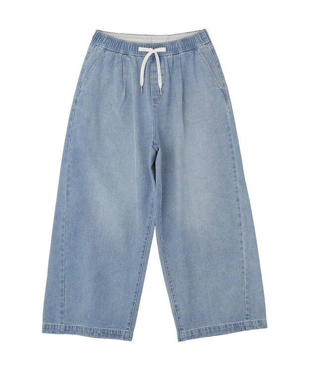 AMERICAN HOLIC イージーデニムワイドパンツ Light Indigo