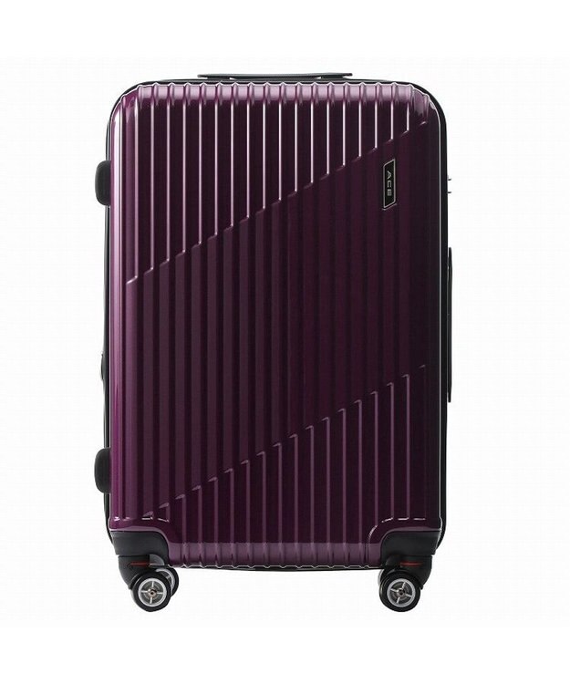 ACE BAGS & LUGGAGE ACE クレスタ スーツケース 5~7泊 64~70Ｌ エキスパンド機能 06317 エース ブラックカーボン