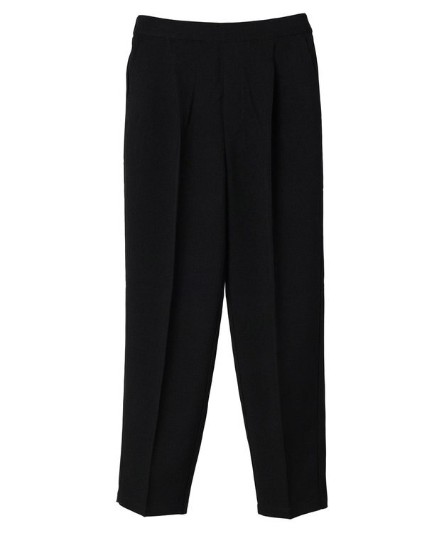 earth music&ecology テーパードパンツ Black