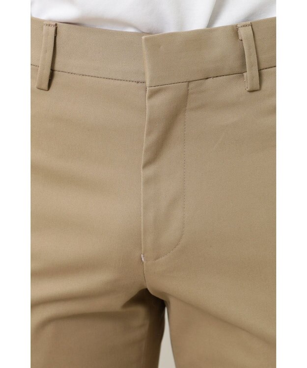 DAKS コットンストレッチチノパンツ キャメル