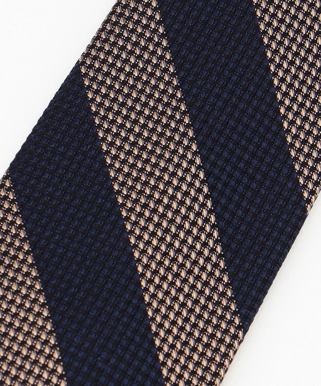 J.PRESS MEN スパンシルク レジメンタル柄ネクタイ ベージュ系2