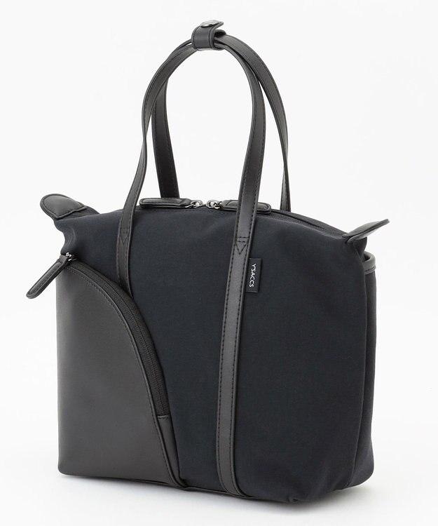 Y'SACCS コットンライクナイロントート Sサイズ ブラック