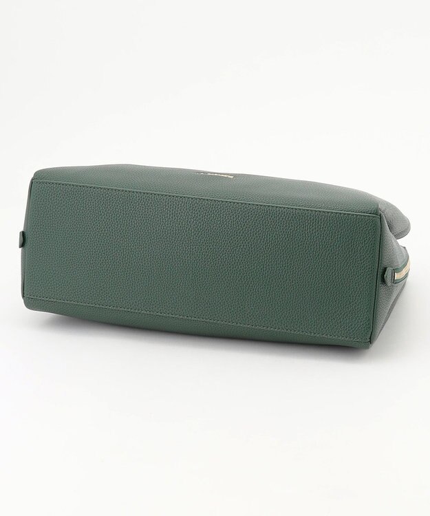 LA BAGAGERIE ベーシック　フェイクレザートート グリーン