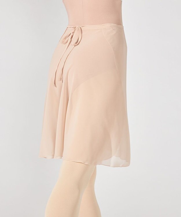 Chacott 巻きスカート ハニーベージュ