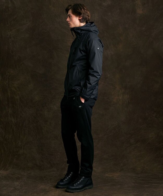 JOSEPH ABBOUD MOUNTAIN 【雑誌掲載/防風/撥水/ライナードッキング対応】 ミズノコラボWIND STOPPER BY GORE-TEX LABSパーカー ブラック系