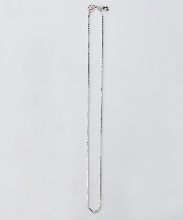 Phoebe 【金属アレルギー対応】リンキーデザインチェーンネックレス　シルバー　ニッケルフリー シルバー